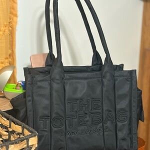 Marc Jacobs Black Quilted Tote
